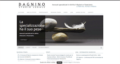 Desktop Screenshot of dagnino.it